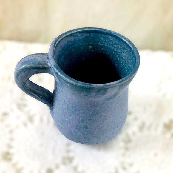 Blue Pottery Mug set of seven - Picture 6 of 10